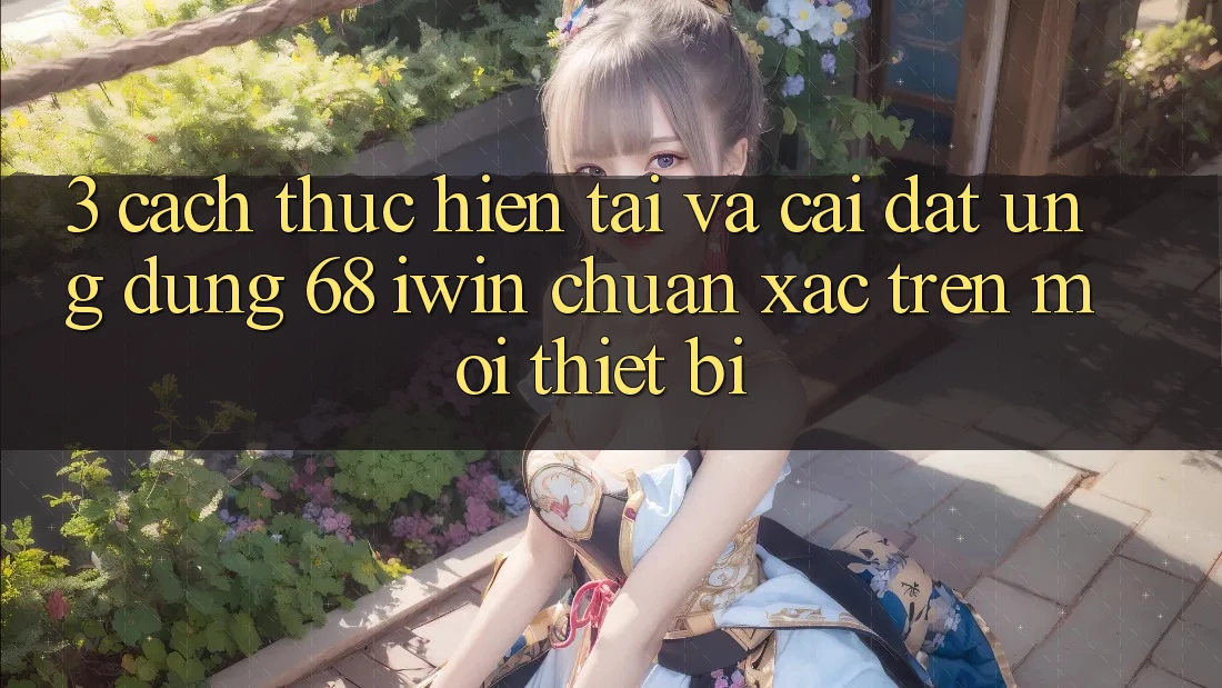 3. Cách thực hiện tải và cài đặt Ứng dụng 68 iwin chuẩn xác trên mọi thiết bị