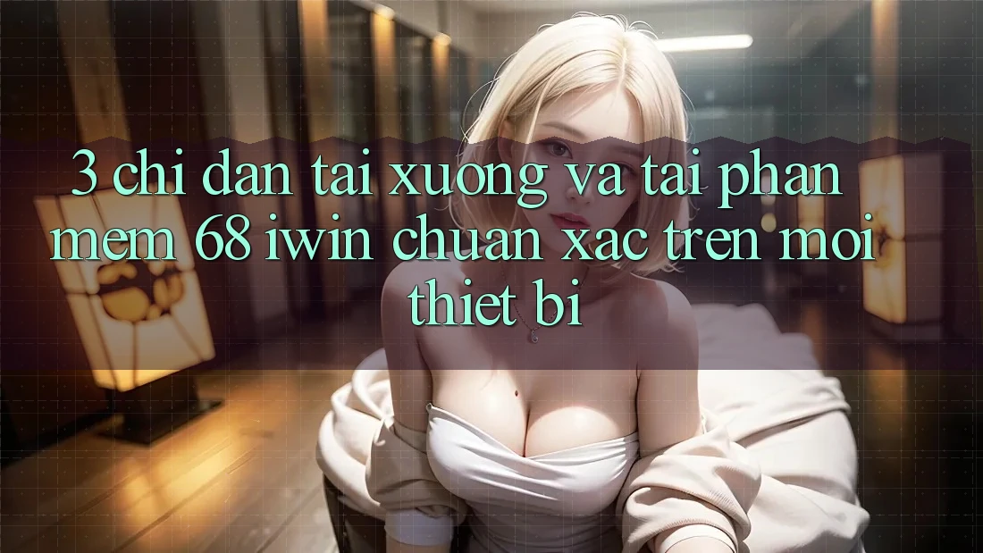 3. Chỉ dẫn tải xuống và tải Phần mềm 68 iwin chuẩn xác trên mọi thiết bị 3. Chỉ dẫn tải xuống và tải Phần mềm 68 iwin chuẩn xác trên mọi thiết bị
