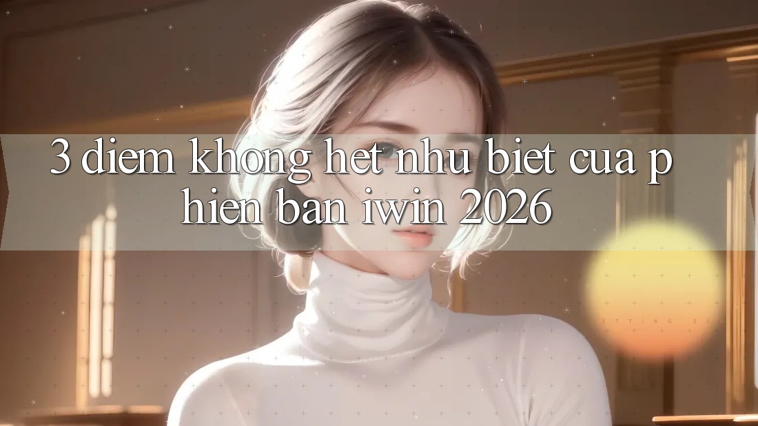 3. Điểm Không hệt như Biệt Của Phiên Bản iwin 2026 3. Điểm Không hệt như Biệt Của Phiên Bản iwin 2026