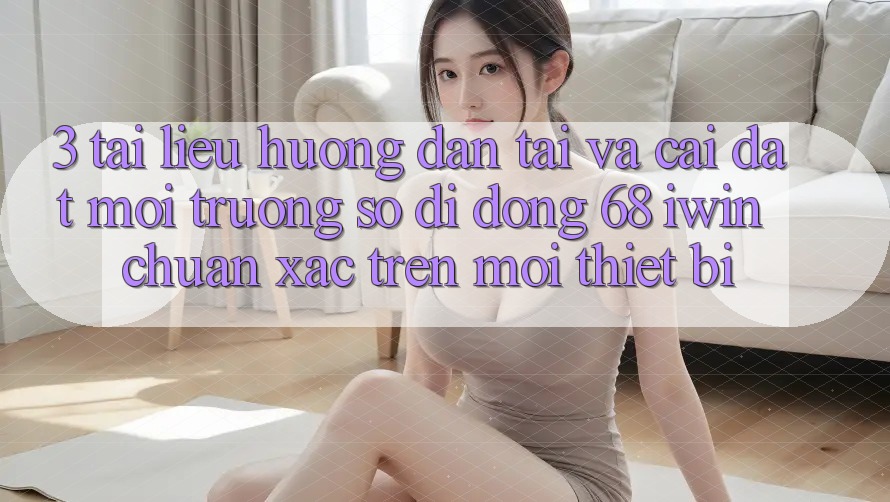 3. Tài liệu hướng dẫn tải và cài đặt Môi trường số di động 68 iwin chuẩn xác trên mọi thiết bị 3. Tài liệu hướng dẫn tải và cài đặt Môi trường số di động 68 iwin chuẩn xác trên mọi thiết bị