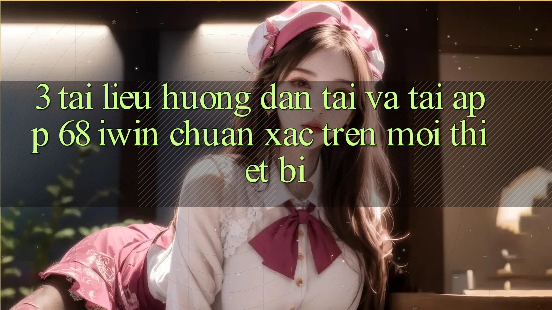 3. Tài liệu hướng dẫn tải và tải App 68 iwin chuẩn xác trên mọi thiết bị 3. Tài liệu hướng dẫn tải và tải App 68 iwin chuẩn xác trên mọi thiết bị