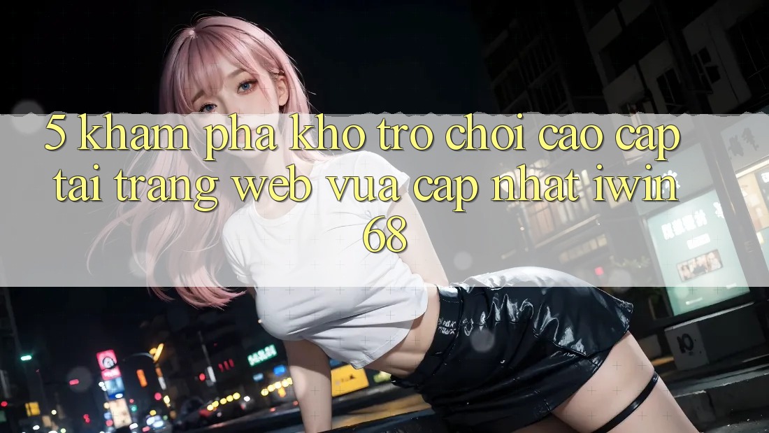 5. Khám Phá Kho Trò chơi Cao cấp Tại Trang web Vừa cập nhật iwin 68 5. Khám Phá Kho Trò chơi Cao cấp Tại Trang web Vừa cập nhật iwin 68
