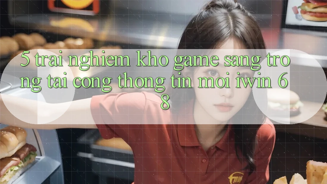 5. Trải nghiệm Kho Game Sang trọng Tại Cổng thông tin Mới iwin 68 5. Trải nghiệm Kho Game Sang trọng Tại Cổng thông tin Mới iwin 68