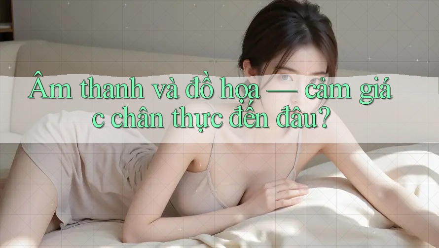 Âm thanh và đồ họa — cảm giác chân thực đến đâu?