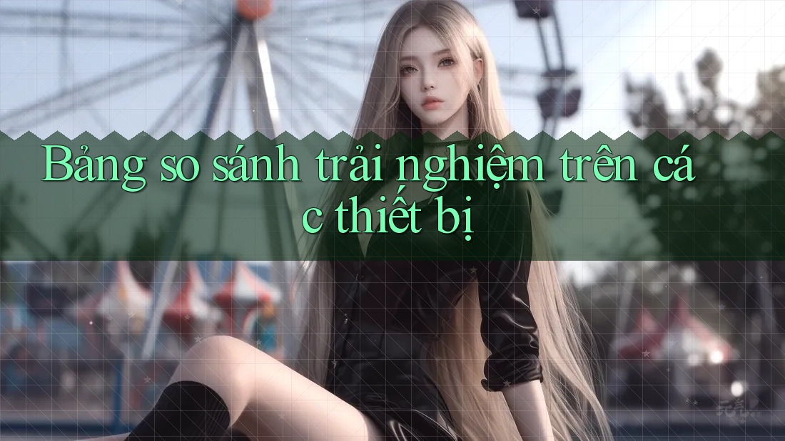 Bảng so sánh trải nghiệm trên các thiết bị Bảng so sánh trải nghiệm trên các thiết bị