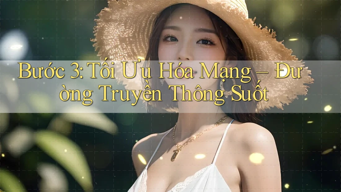 Bước 3: Tối Ưu Hóa Mạng – Đường Truyền Thông Suốt Bước 3: Tối Ưu Hóa Mạng – Đường Truyền Thông Suốt