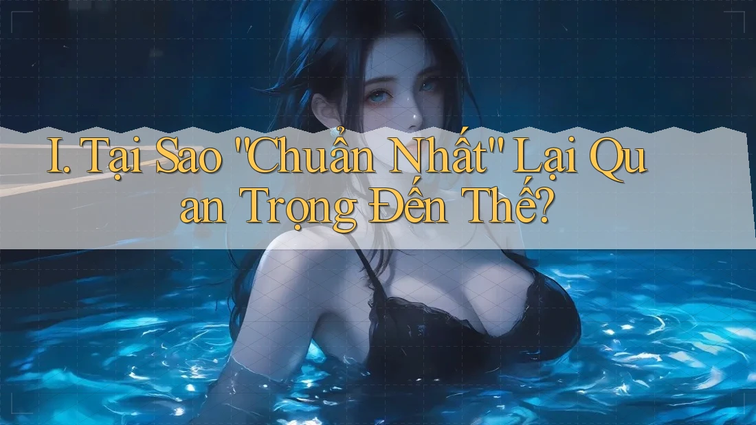 I. Tại Sao “Chuẩn Nhất” Lại Quan Trọng Đến Thế? I. Tại Sao “Chuẩn Nhất” Lại Quan Trọng Đến Thế?