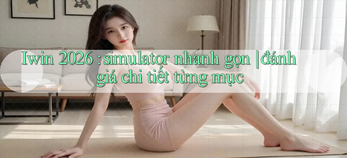 Iwin 2026 simulator nhanh gọn đánh giá chi tiết từng mục
