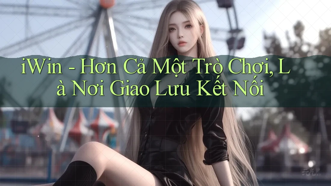 iWin - Hơn Cả Một Trò Chơi, Là Nơi Giao Lưu Kết Nối iWin - Hơn Cả Một Trò Chơi, Là Nơi Giao Lưu Kết Nối