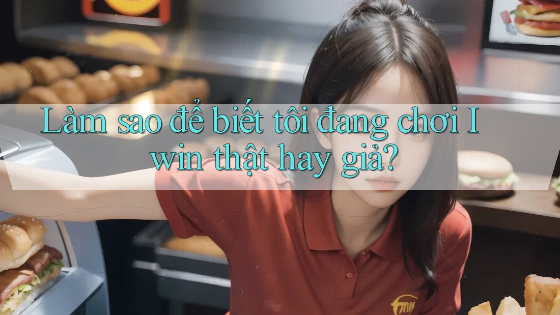 Làm sao để biết tôi đang chơi Iwin thật hay giả?