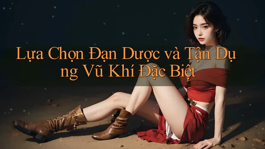 Lựa Chọn Đạn Dược và Tận Dụng Vũ Khí Đặc Biệt Lựa Chọn Đạn Dược và Tận Dụng Vũ Khí Đặc Biệt
