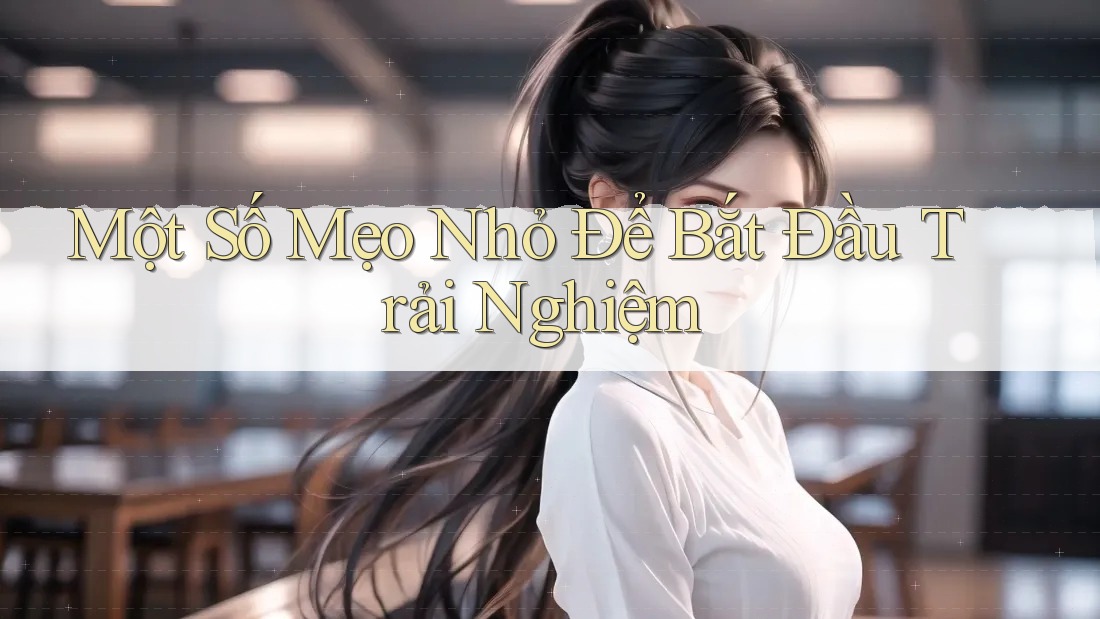 Một Số Mẹo Nhỏ Để Bắt Đầu Trải Nghiệm