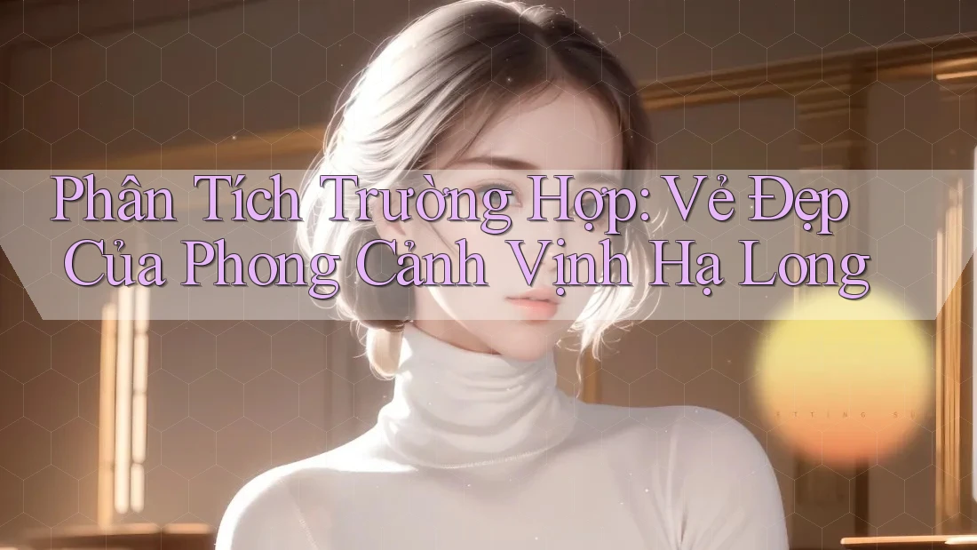 Phân Tích Trường Hợp: Vẻ Đẹp Của Phong Cảnh Vịnh Hạ Long