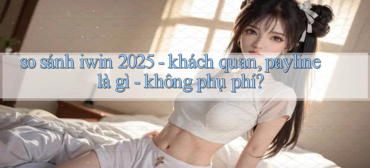 so sánh iwin 2025   khách quan, payline là gì   không phụ phí