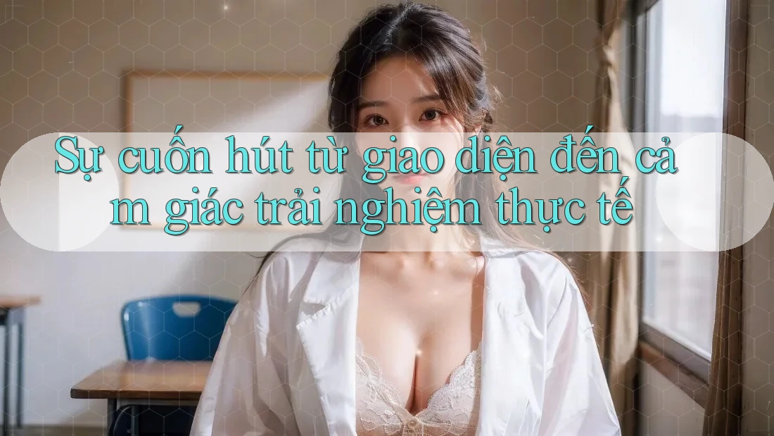 Sự cuốn hút từ giao diện đến cảm giác trải nghiệm thực tế Sự cuốn hút từ giao diện đến cảm giác trải nghiệm thực tế