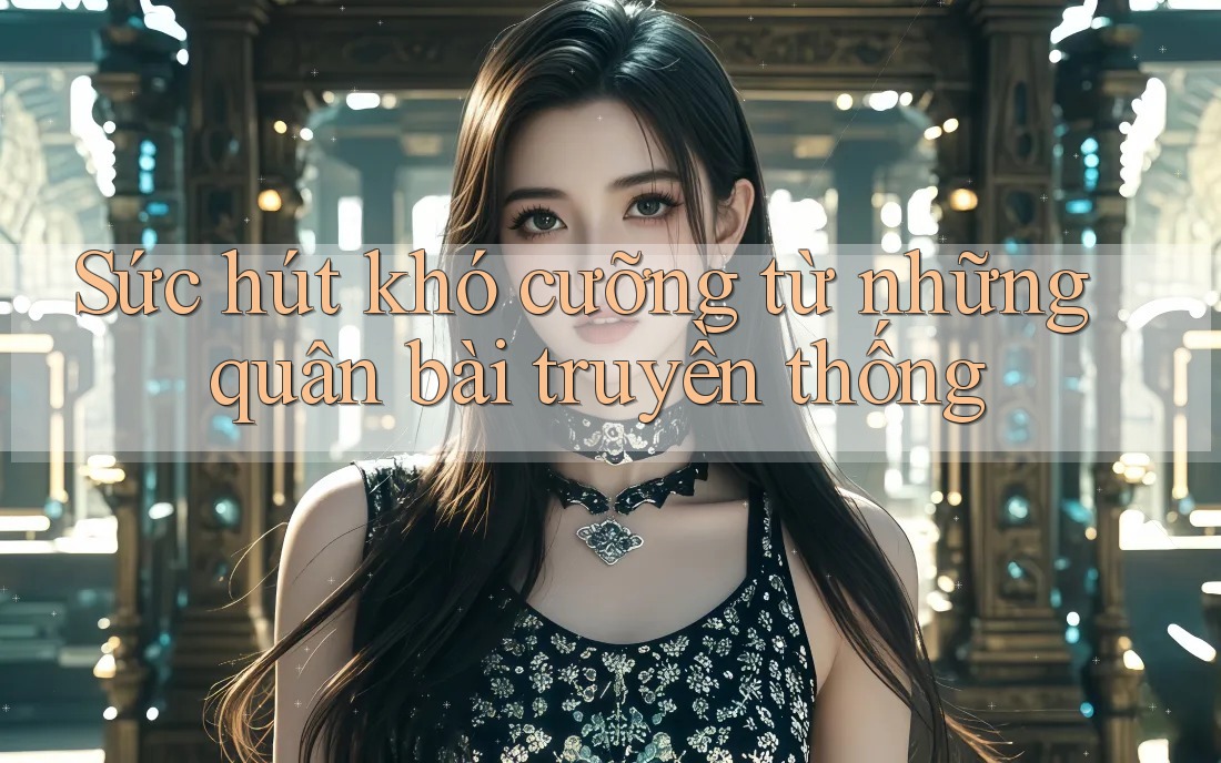 Sức hút khó cưỡng từ những quân bài truyền thống Sức hút khó cưỡng từ những quân bài truyền thống
