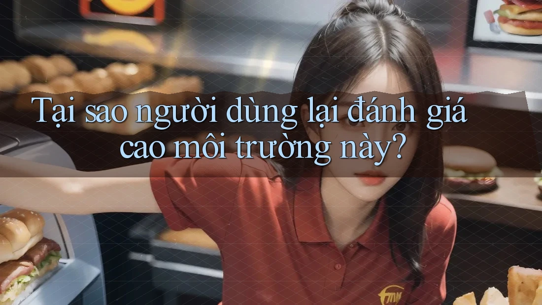 Tại sao người dùng lại đánh giá cao môi trường này? Tại sao người dùng lại đánh giá cao môi trường này?