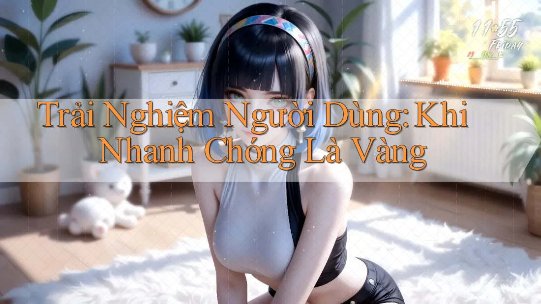Trải Nghiệm Người Dùng: Khi Nhanh Chóng Là Vàng
