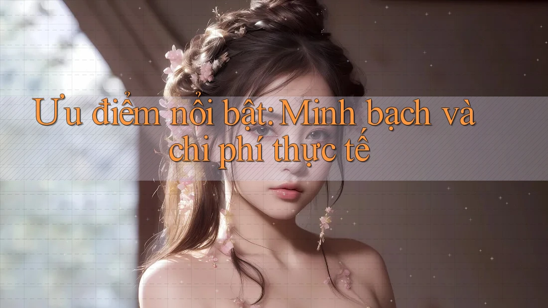 Ưu điểm nổi bật: Minh bạch và chi phí thực tế