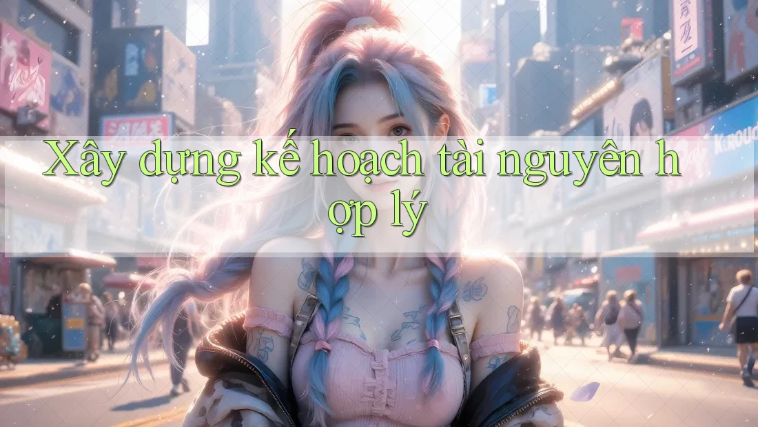 Xây dựng kế hoạch tài nguyên hợp lý Xây dựng kế hoạch tài nguyên hợp lý